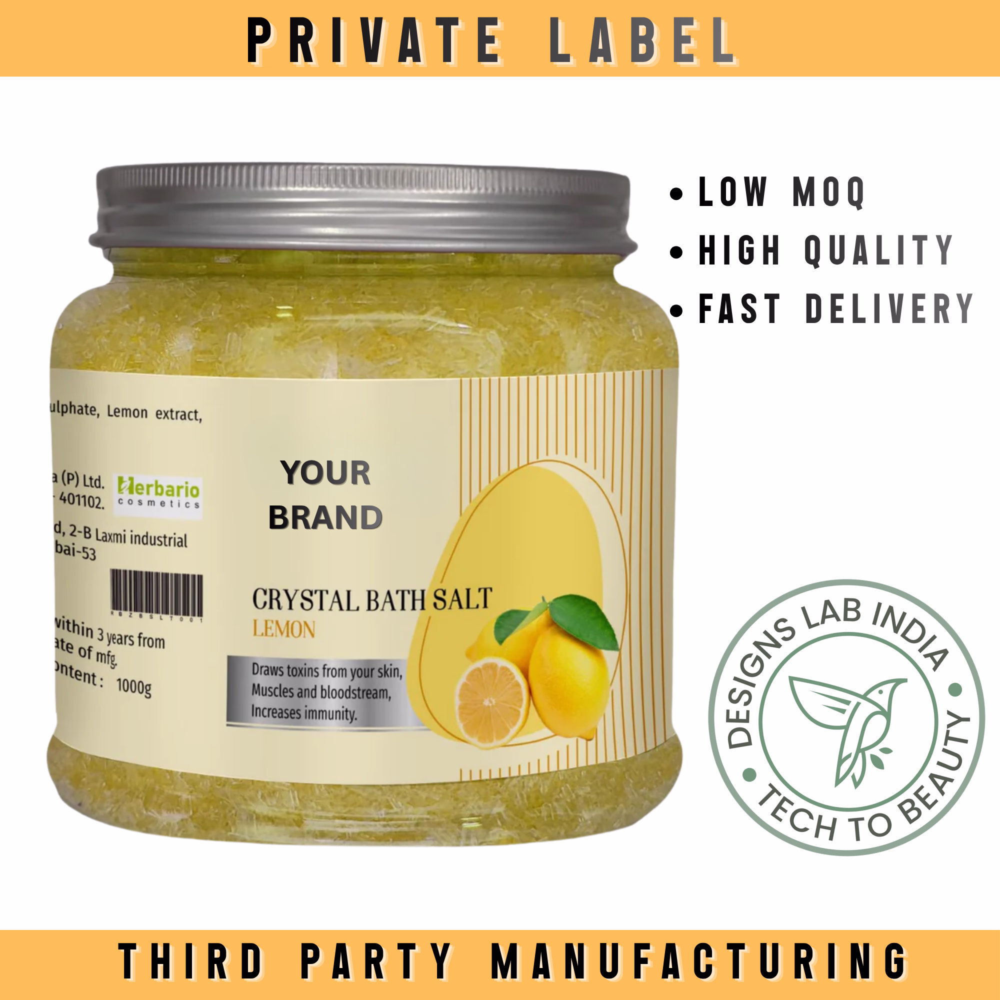 Lemon Bath Salt